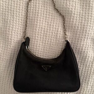 Black Prada nylon bag